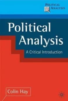 Political Analysis by Colin Hay Paperback