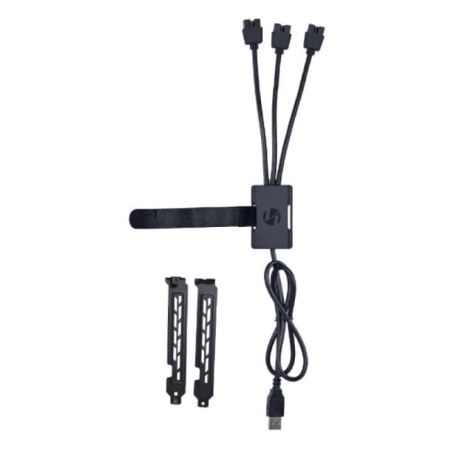 Lian Li Lian Li USB 2.0 1-to-3 Hub (Type A Male Port) PW-U2TPAB