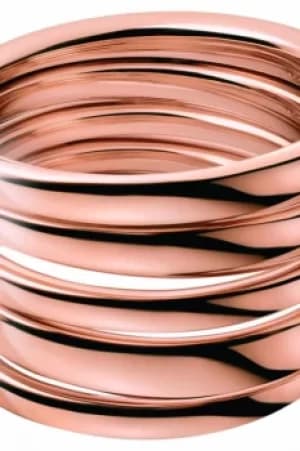 Ladies Calvin Klein PVD rose plating Size L Sumptuous Ring KJ2GPR100106