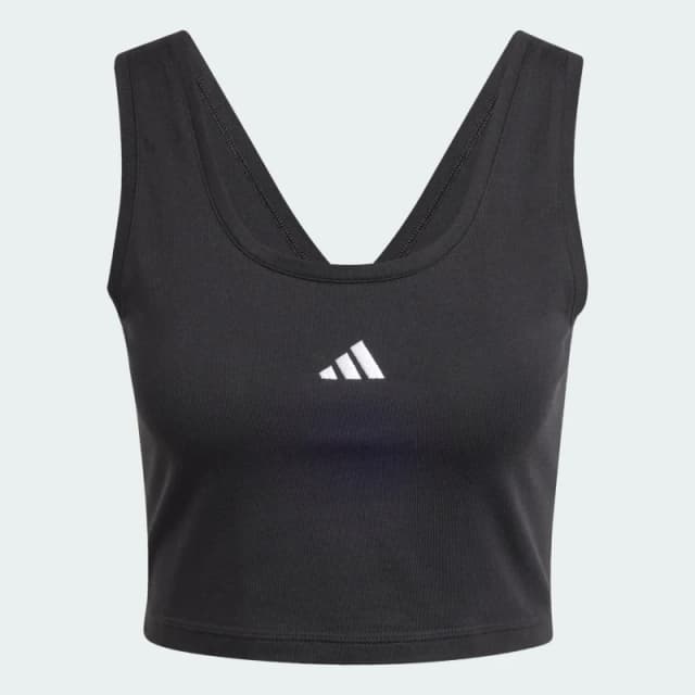 Adidas Womens tank top adidas Essentials Small Logo Noir Female XL