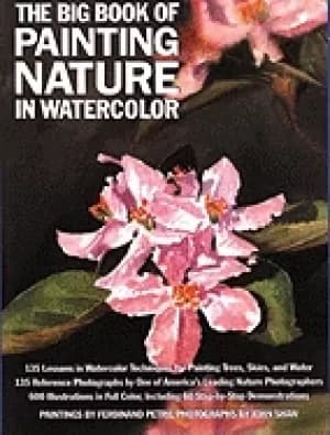 big book of painting nature in watercolor