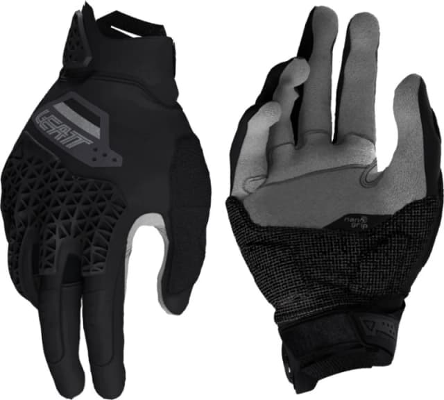 Leatt ADV Rally 5.5 Motorcycle Gloves, black, Size XL for Men