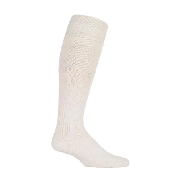 Sock Snob Sock Snob Men 1 Pack Knee High Long Fisherman Angling Socks in Cream Size: 6-11 Cream 6-11 Male 5019041221225