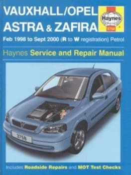 Vauxhall Astra and Zafira Service and Repair Manual by A. K Legg and Martynn Randall Hardback
