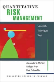 Quantitative Risk Management by Alexander J. Mcneil Hardback