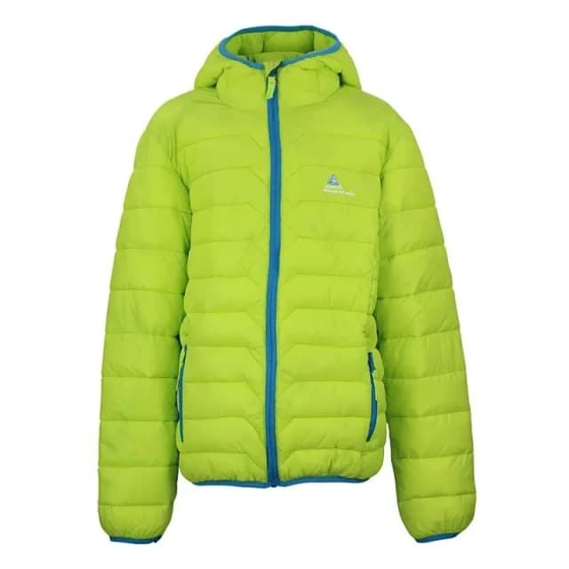 Kids' puffer jacket Peak Mountain Ecaliseo Vert Male 16 ans