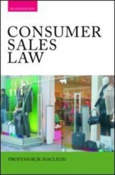 Consumer Sales Law by John Macleod Book