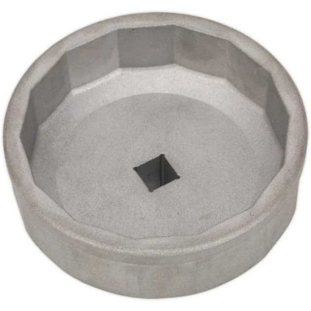 Loops 74mm Oil Filter Cap Wrench - 14 Flutes - 3/8" Sq Drive - Low Profile Design Multi