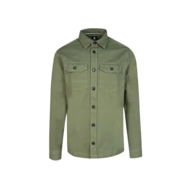 Faguo Cotton shirt Faguo Cerilly Vert Unisex S