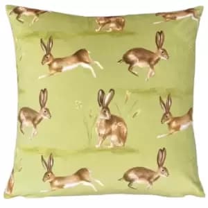 Riva Home CountryHares Cushion23 - Green