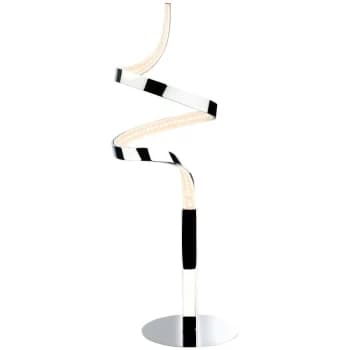 Wave - LED Table Lamp Chrome - Firstlight