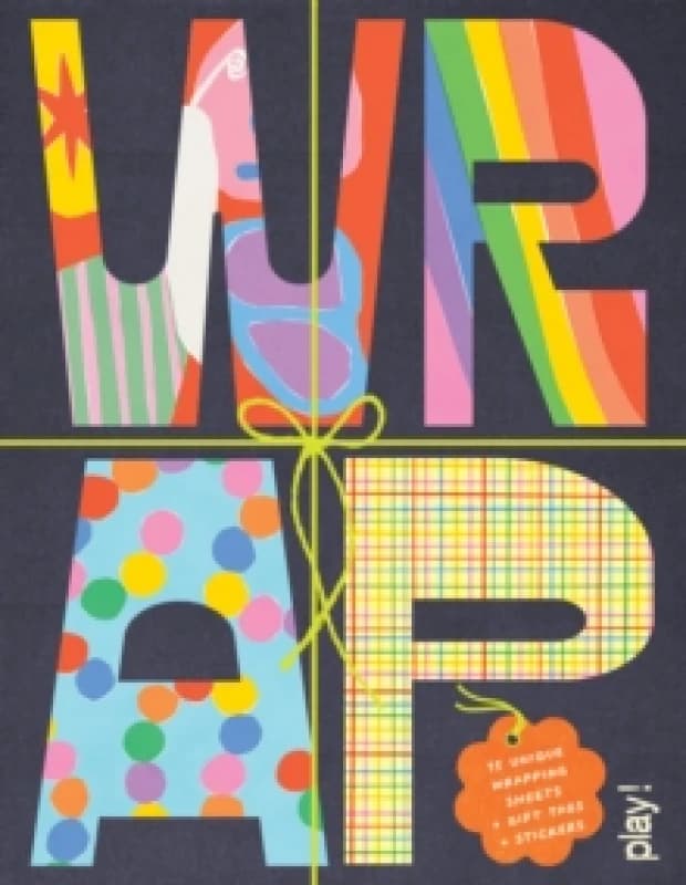 WRAP: Play! - Gift Wrapping Paper Book with Gift Tags Paperback / softback