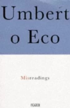 Misreadings by Umberto Eco Book
