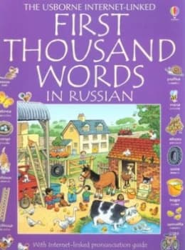 The Usborne Internet-Linked First Thousand Words in Russian by Heather Amery Paperback