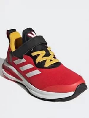 adidas Disney Mickey Fortarun Shoes, Red/White/Black, Size 11