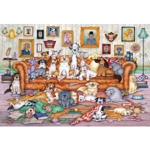 Gibsons The Barker-Scratchits Jigsaw Puzzle - 500 Pieces