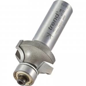 Trend Bearing Guided Ovolo and Round Router Cutter 25.4mm 13mm 1/2"