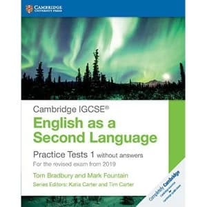 Cambridge IGCSE (R) English as a Second Language Practice Tests 1 without Answers For the Revised Exam from 2019 Paperback /...