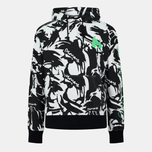 Money Mens Night Camo Hoodie Black male Small