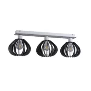 Nicoleta Ceiling Spotlight Bar Grey, 62cm, 3x E27