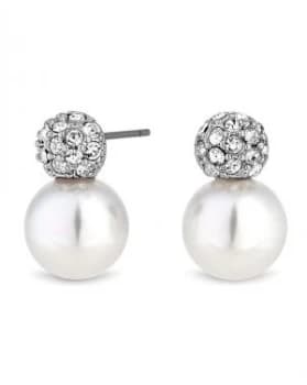 Jon Richard Snowman Stud Earring