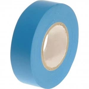 Faithfull PVC Electricial Tape Blue 19mm 20m