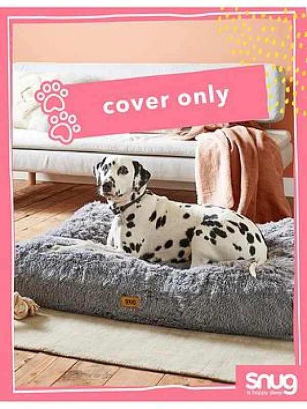 Snug Furry Friends Super Fluffy Replacement Pet Bed Cover - L - Medium One Colour WFA0C Unisex