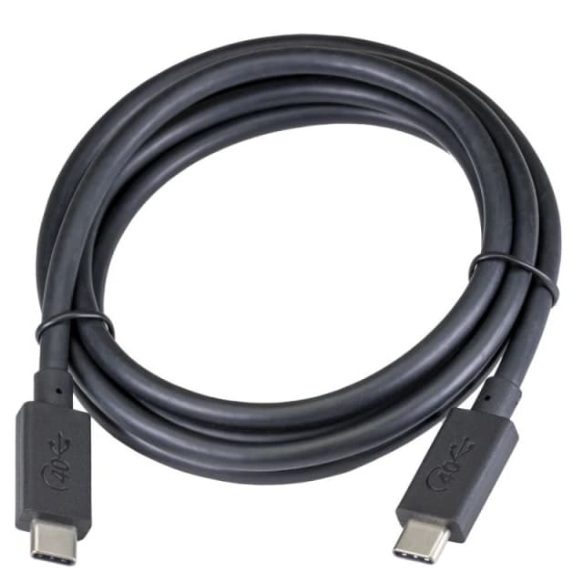 Cablenet Cablenet 40-4415 USB cable USB4 Gen 3x2 1.5 m USB C Black 40-4415