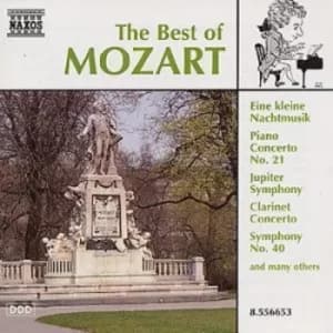 The Best of Mozart by Wolfgang Amadeus Mozart CD Album