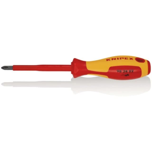 Knipex 98 24 02 Vde Insulated Screwdriver, Ph2 X 100mm 18803