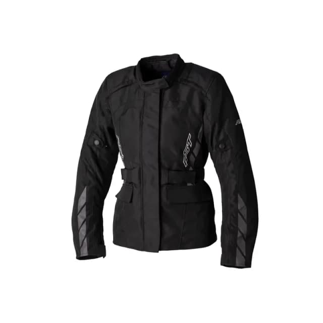 RST Alpha 5 Ladies Jacket Black Grey Size 16