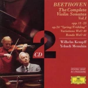 Beethoven Violin Sonatas Vol1 by Ludwig van Beethoven CD Album