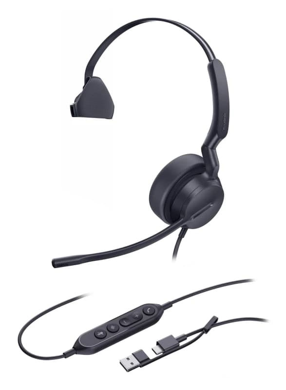Yealink UH42 Mono UC USB-C/A Headset