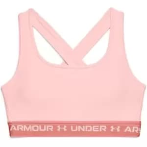 Under Armour Crossback Mid Sports Bra - Pink