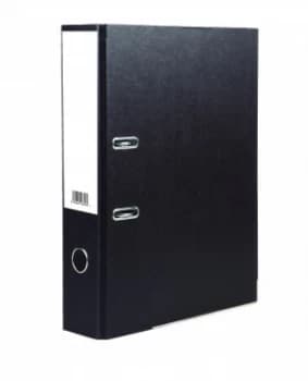 Value Lever Arch File A4 Black