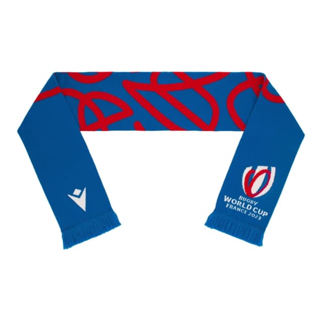 Macron Rugby World Cup France 2023 Scarf Mens - Blue Blue One Size