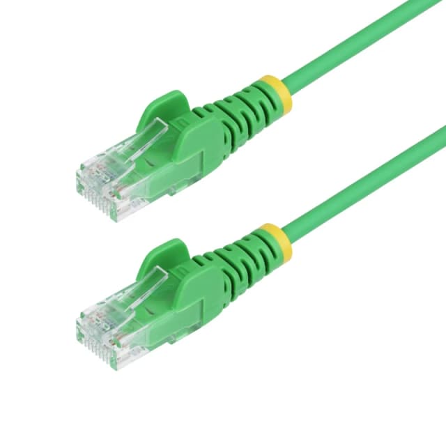 StarTech.com 2m Green Slim CAT6 Ethernet Cable. Snagless. 100W PoE. UT