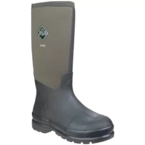 Chore Classic Hi Patterned Wellington Green Size 8