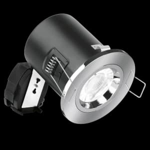 Aurora Enlite Fixed Fire Rated IP20 Non-Integrated Downlight Polished Chrome- EN-FD101PC