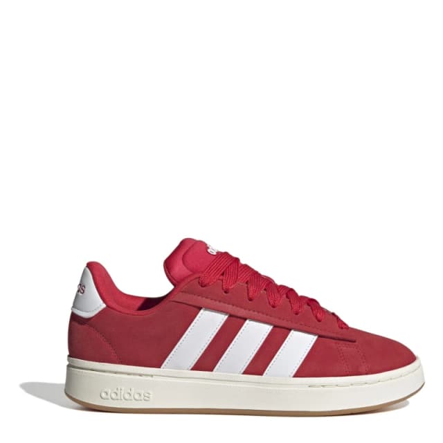 adidas Grand Court Alpha 00s Trainers Mens Ruby/White/Ruby male 8 (42)