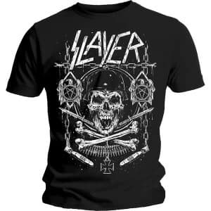 Slayer - Skull & Bones Revised Unisex Large T-Shirt - Black