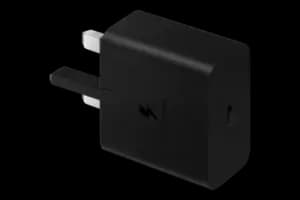 Samsung 15W Adaptive Fast Charger (USB C without Cable) in Black (EP-T1510NBEggB)