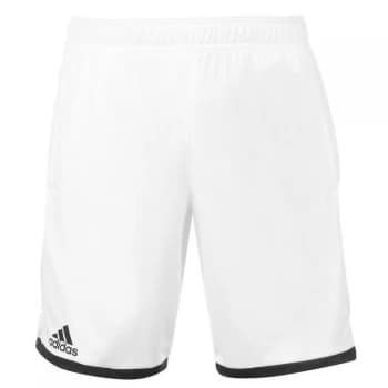 adidas Mens Tennis Cliamlite Court Shorts - White/Black