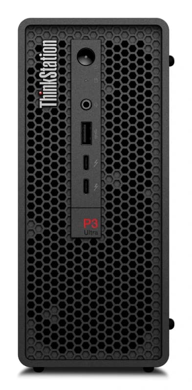 Lenovo ThinkStation Intel 14700 16GB RAM 512GB SSD Intel Ultra HD Graphics 770 Windows 11 Pro Desktop PC 30HA0048UK Black