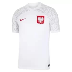Nike Poland Home Shirt 2022/2023 Mens - White