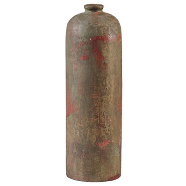 Beliani Decorative Vase Ubeda Ceramic 41cm Green