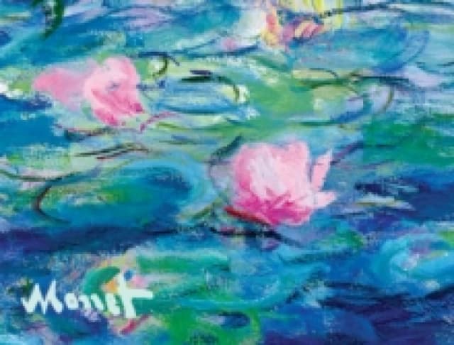 Monet Waterlilies Portfolio Notes. Other printed item. By Claude Monet Books