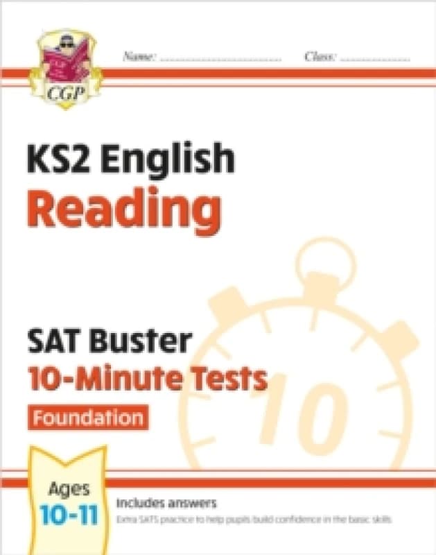 KS2 English SAT Buster 10-Minute Tests: Reading - Foundation (for the 2026 tests) Paperback / softback