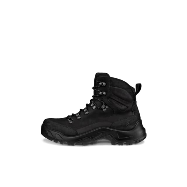 Ecco Offroad 822434 Nubuck Textile Mens Ankle Boots - Black - Size:UK 7.5
