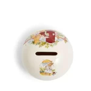 Royal Doulton Bunnykins Moneybox Ball - White